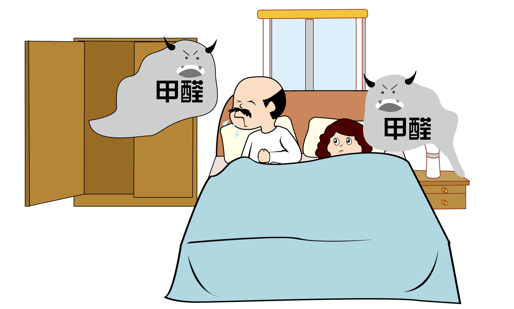 新買的衣柜甲醛含量較高，除甲醛公司建議不要急于放衣物