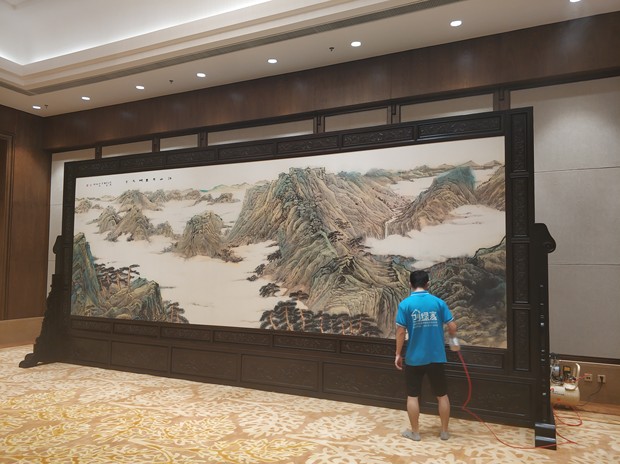 創(chuàng)綠家環(huán)保助力石家莊國際會(huì)展中心成為中國***“綠色三星”會(huì)展中心！