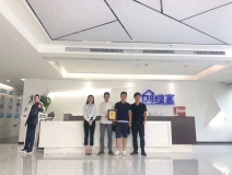 熱烈祝賀倪總、秦總、周總簽約創(chuàng)綠家寧波市區(qū)級代理！