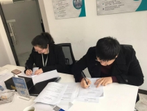 熱烈祝賀劉總、褚總簽約創(chuàng)綠家浙江省臺州市縣級代理！