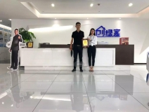 熱烈祝賀陳總簽約創(chuàng)綠家江蘇省南京市溧水縣區(qū)級(jí)代理！